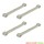 KIT 4 TIRANTE 24" BRANCO LAVADORA BRASTEMP CONSUL BWB11A BWC10A BWF08A BWF09A BWF24A BWG10A | 326000516 